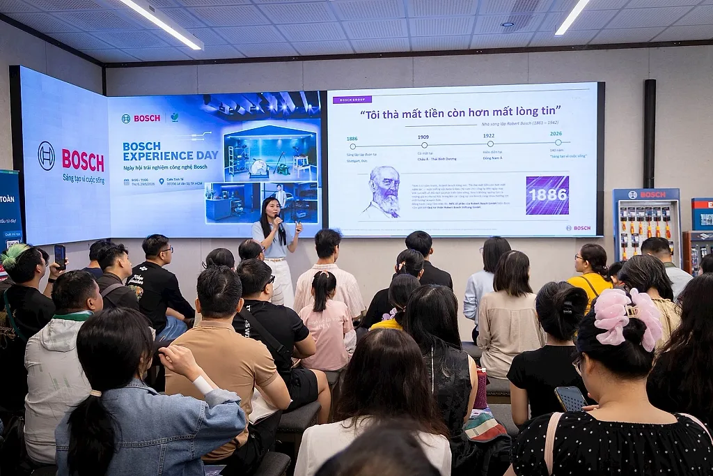 Bosch Experience Day: Trải nghiệm thực tế dành cho cộng đồng người yêu công nghệ tại Việt Nam