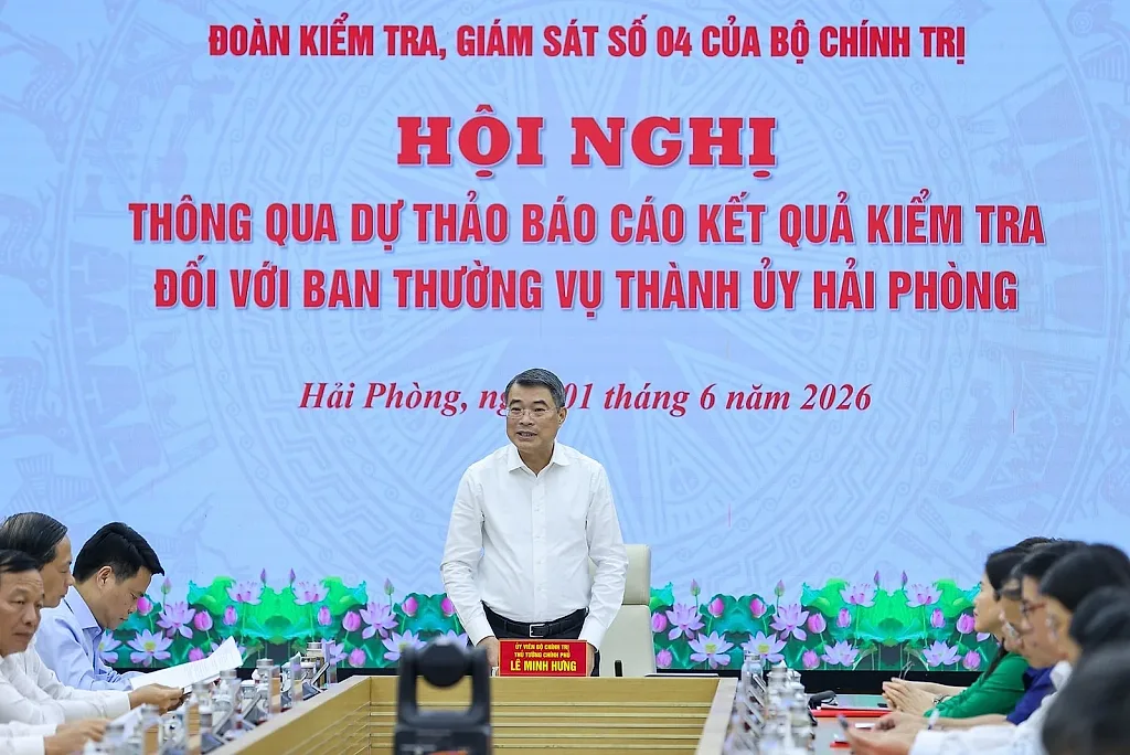 Thủ tướng Lê Minh Hưng: Hải Phòng cần phải là một trong những tỉnh, thành phố đi đầu và đóng góp cho cả nước trong đổi mới mô hình tăng trưởng