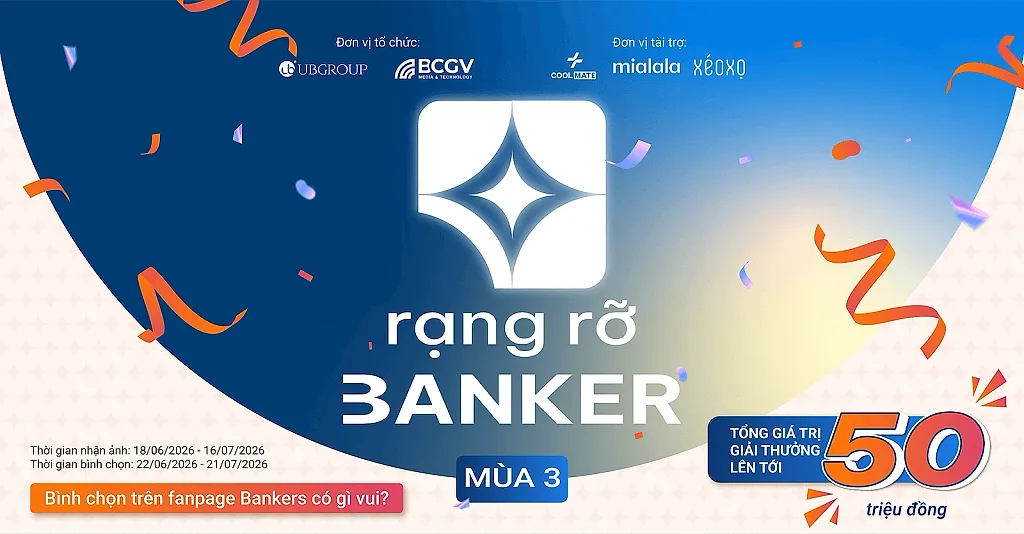 Chính thức phát động Cuộc thi ảnh trực tuyến “Rạng rỡ Banker” mùa 3