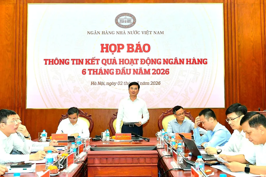 Đến cuối tháng 6/2026, tăng trưởng tín dụng đạt 7,41%