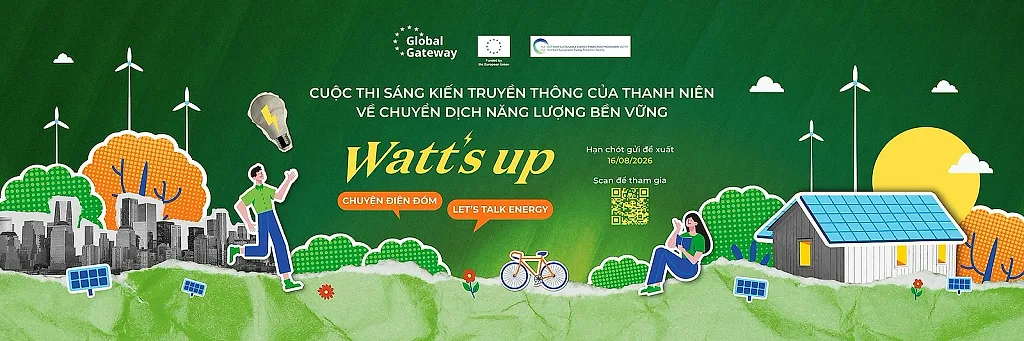 Khởi động Cuộc thi Sáng kiến truyền thông về chuyển dịch năng lượng bền vững dành cho thanh niên