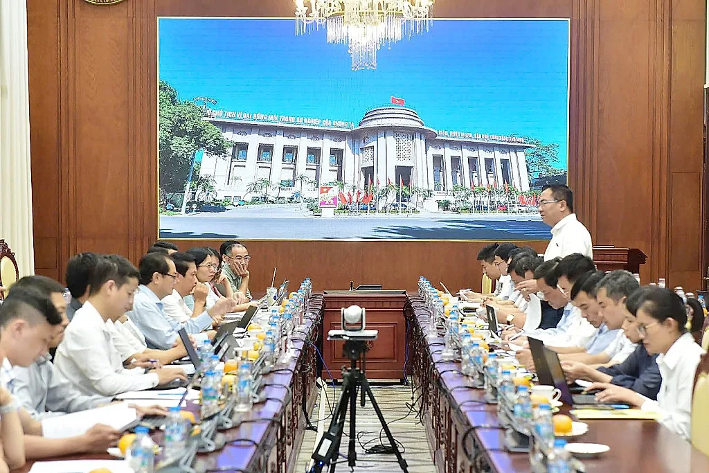 Ngân hàng Nhà nước làm việc với Đoàn khảo sát của Quốc hội về dự án Luật An ninh dữ liệu và dự án Luật Định danh và xác thực điện tử