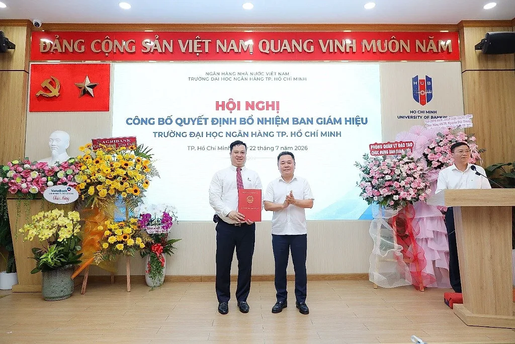Bổ nhiệm Ban Giám hiệu Trường Đại học Ngân hàng TP. Hồ Chí Minh