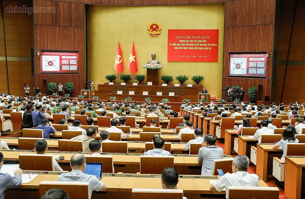 Hội nghị toàn quốc quán triệt và triển khai thực hiện Nghị quyết Hội nghị Trung ương 3