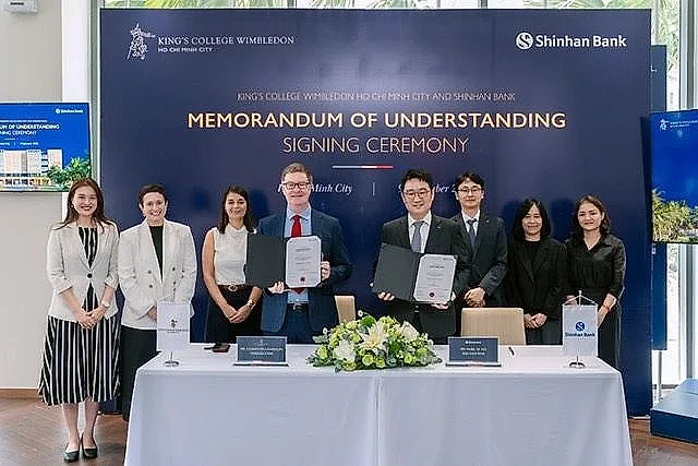 Ngân hàng Shinhan ký kết hợp tác chiến lược cùng Trường King’s College Wimbledon TP. Hồ Chí Minh