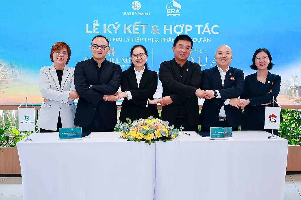 Nam Long hợp tác ERA Vietnam phân phối The Aqua & Park Village tại Waterpoint