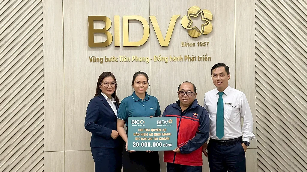 Bị kẻ gian mạo danh cán bộ Sở Tài chính lừa đảo, khách hàng được BIC bồi thường 20 triệu đồng