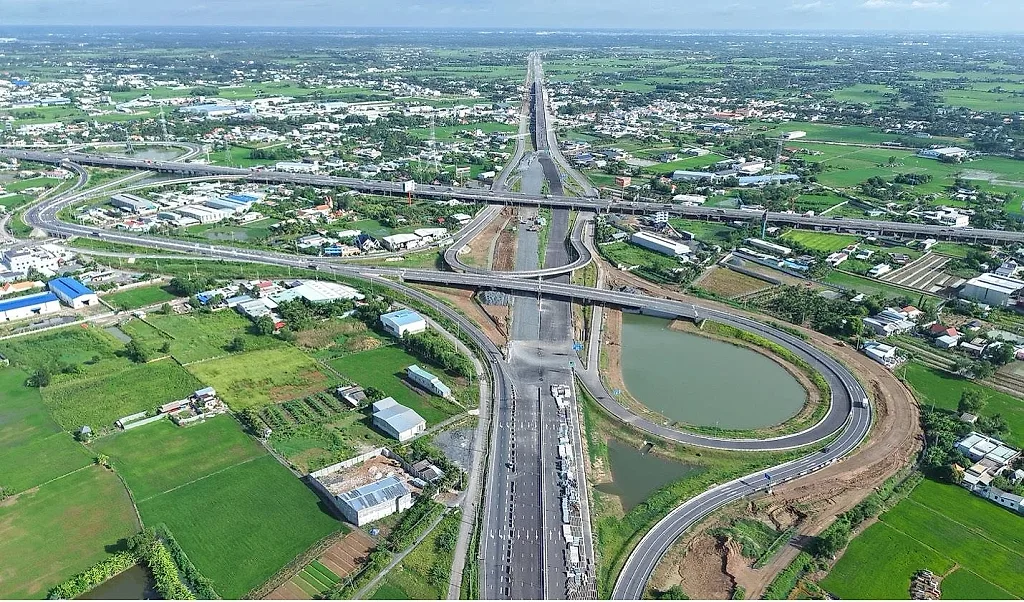 Cao tốc Bến Lức – Long Thành “về đích”, những dự án bất động sản nào hưởng lợi trực tiếp?
