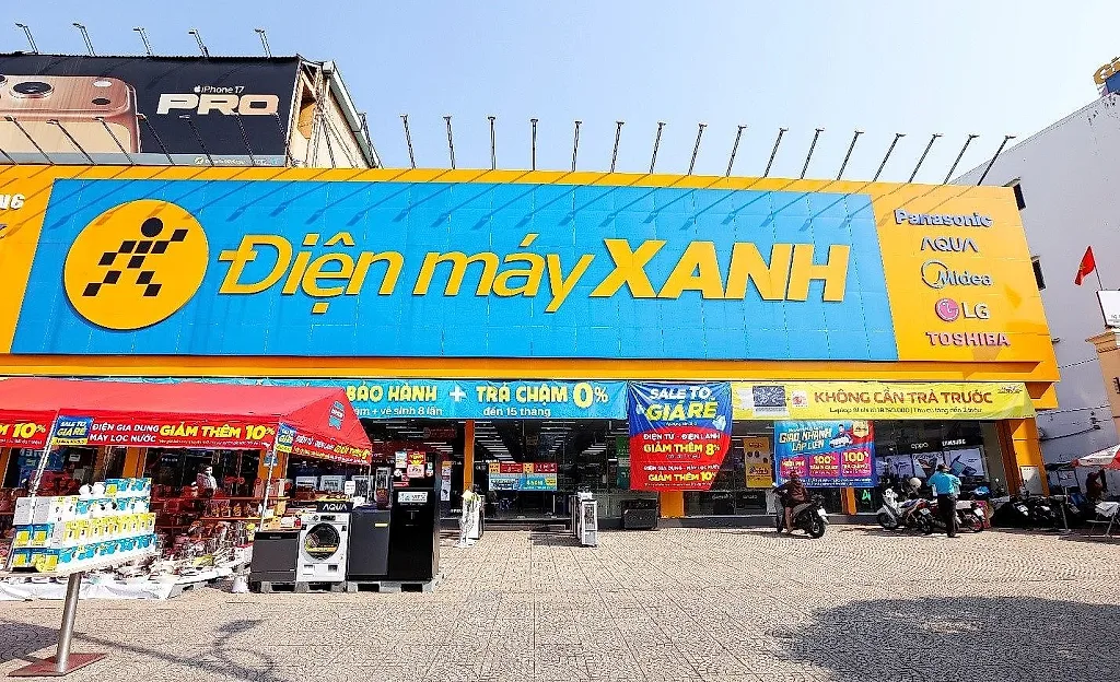 Điện Máy Xanh tiến sát mốc doanh thu 100.000 tỷ đồng sau 9 tháng