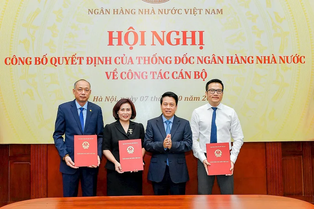 Ngân hàng Nhà nước điều động, bổ nhiệm cán bộ tại Nhà máy In tiền Quốc gia và Cục Phát hành và Kho quỹ