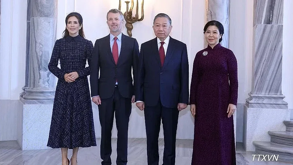 Tổng Bí thư, Chủ tịch nước Tô Lâm hội kiến các lãnh đạo cấp cao của Đan Mạch