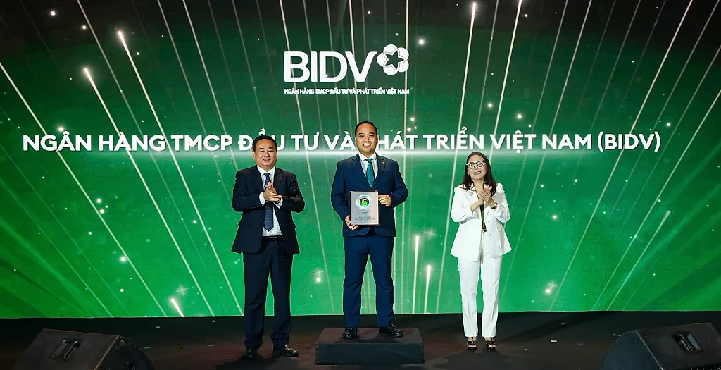 BIDV - Top 50 Doanh nghiệp dẫn đầu về ESG