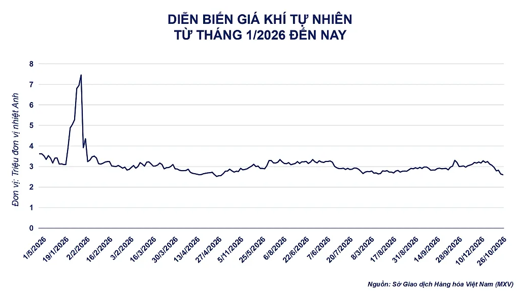 Ảnh 3_ Diễn biến giá khí tự nhiên