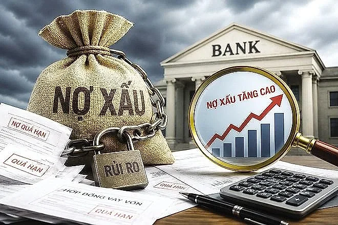 Tỷ lệ nợ xấu hé lộ sức ép lên chất lượng tài sản ngân hàng