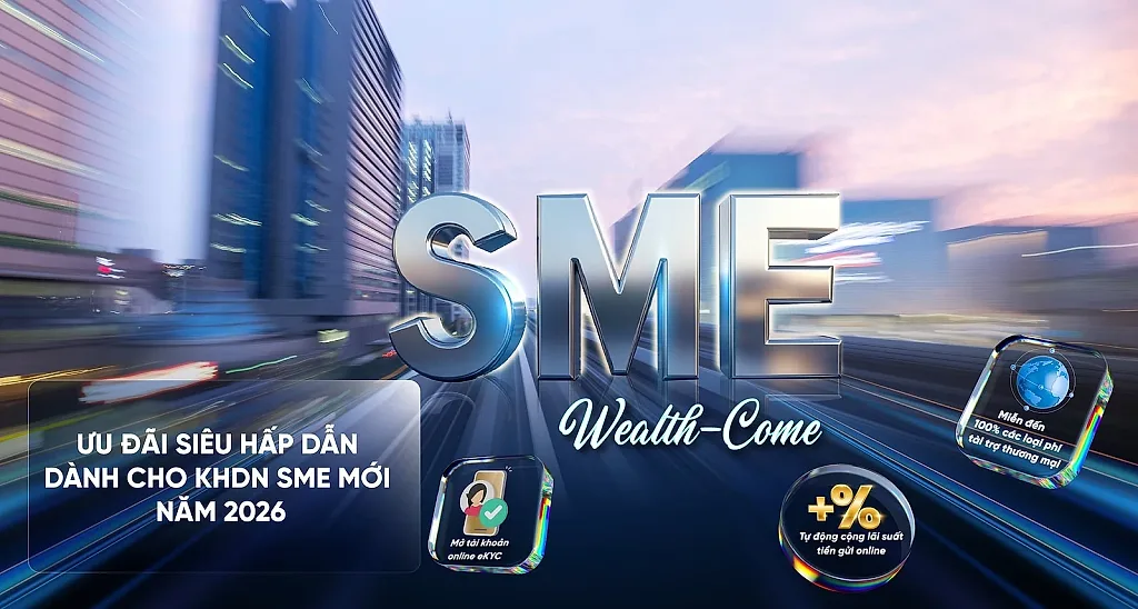 Bùng nổ ưu đãi lớn dành cho doanh nghiệp SME mới tại VietinBank