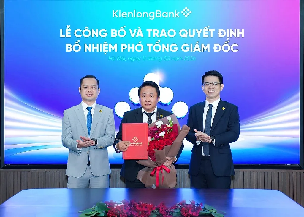 KienlongBank bổ nhiệm Phó Tổng Giám đốc mới: Kiện toàn bộ máy tinh nhuệ, hiện thực hóa chiến lược hệ sinh thái