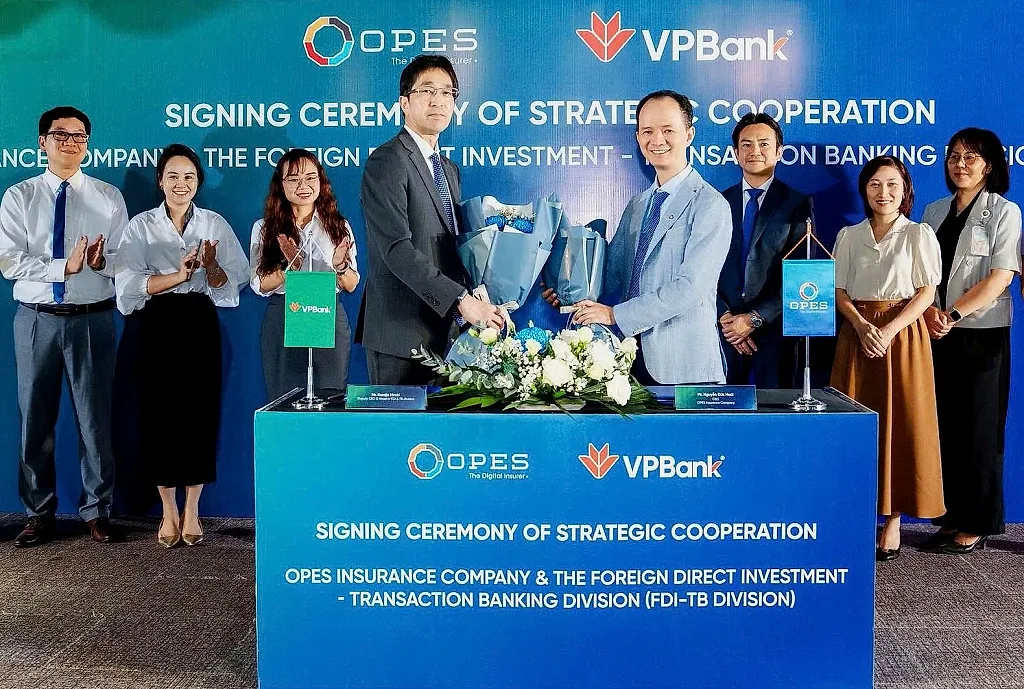 OPES và VPBank ký kết hợp tác, phát triển giải pháp tài chính - bảo hiểm toàn diện cho doanh nghiệp FDI