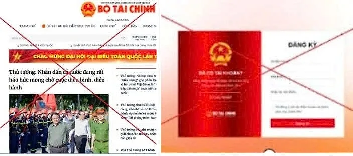 Cảnh giác với thủ đoạn lừa đảo, giả mạo Bộ Tài chính trên không gian mạng