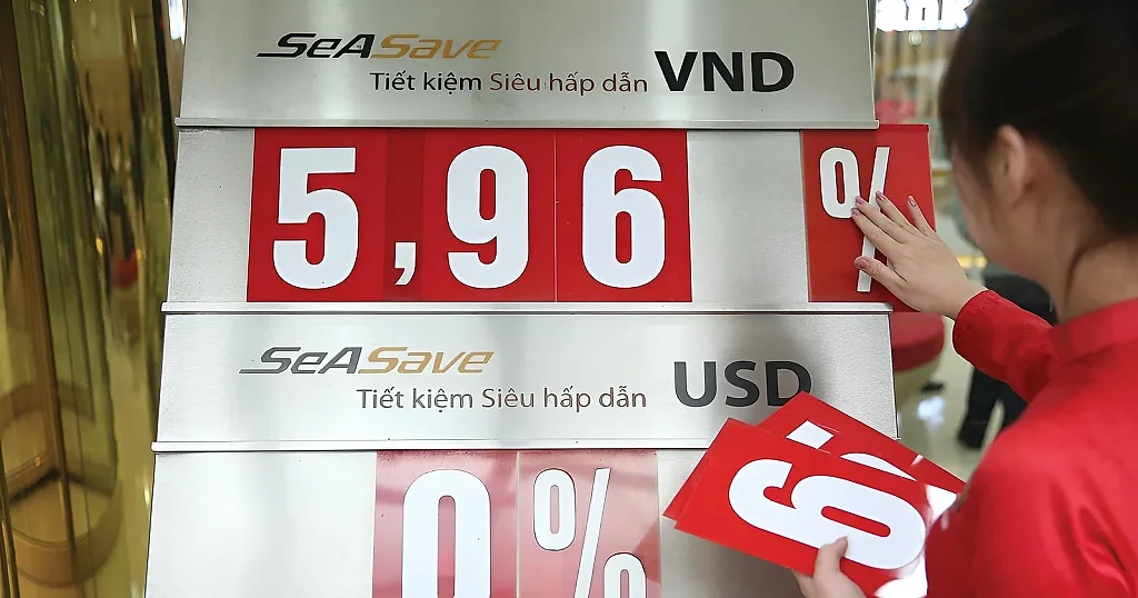 Lãi suất ngân hàng hôm nay