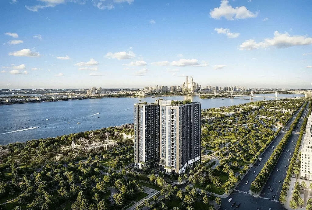 Lợi thế đặc biệt của bất động sản “mặt tiền” trục đại lộ sông Hồng