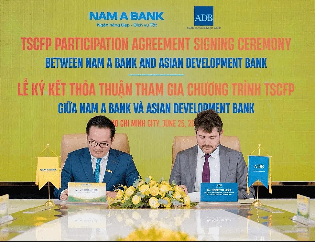 Nam A Bank hợp tác cùng ADB thúc đẩy tài trợ thương mại