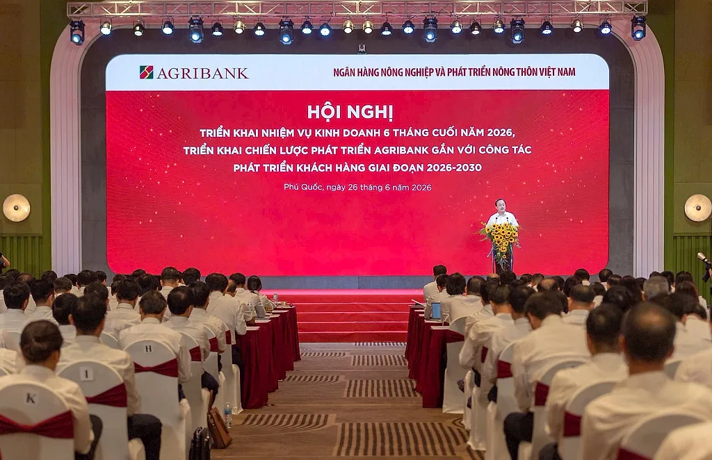 Agribank quyết tâm hoàn thành thắng lợi nhiệm vụ năm 2026, cùng ngành Ngân hàng và đất nước hiện thực mục tiêu tăng trưởng hai con số