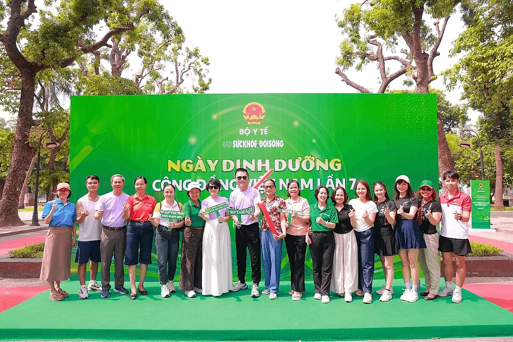 Herbalife Việt Nam phối hợp tổ chức Ngày Dinh dưỡng Cộng đồng Việt Nam lần 7 tại Hà Nội