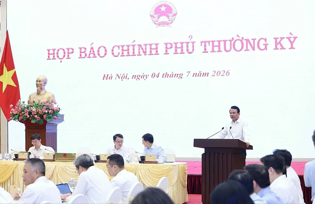 Họp báo Chính phủ thường kỳ tháng 6: Kinh tế - xã hội duy trì đà tăng trưởng tích cực trên hầu hết các lĩnh vực