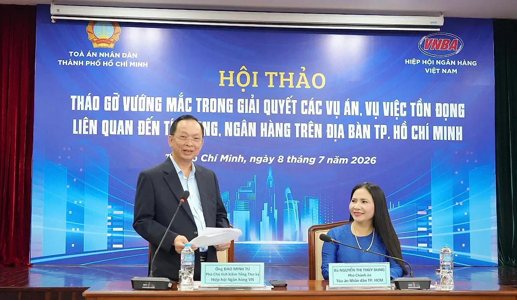 Đẩy nhanh tháo gỡ vướng mắc trong giải quyết các vụ án tín dụng, ngân hàng tồn đọng