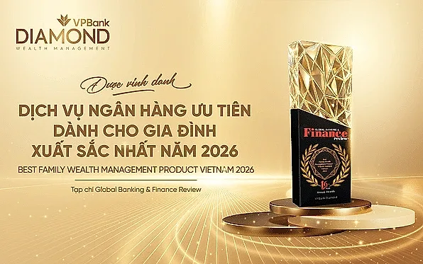 Giải pháp quản lý gia sản giúp VPBank Diamond tạo khác biệt tại Global Banking & Finance Awards