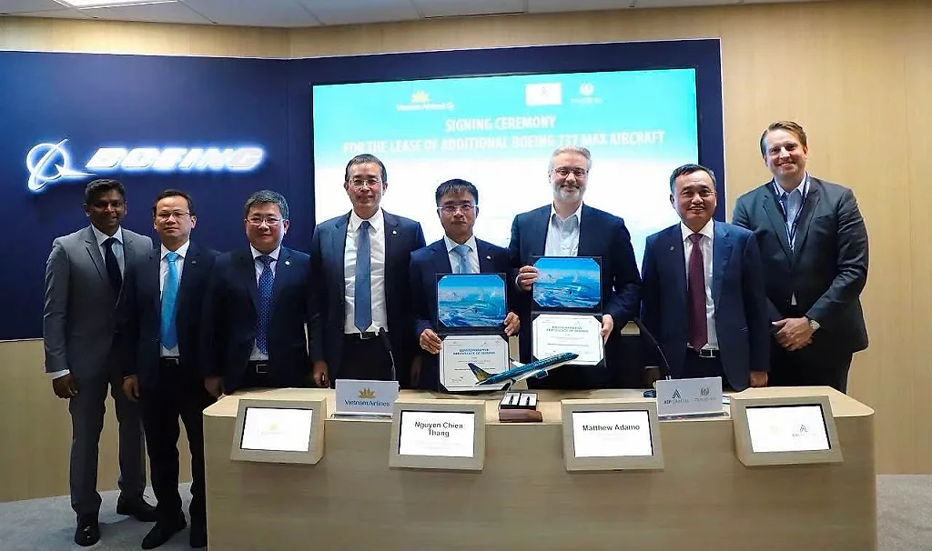 Vietnam Airlines ký thỏa thuận thuê thêm 19 máy bay Boeing 737 MAX 8