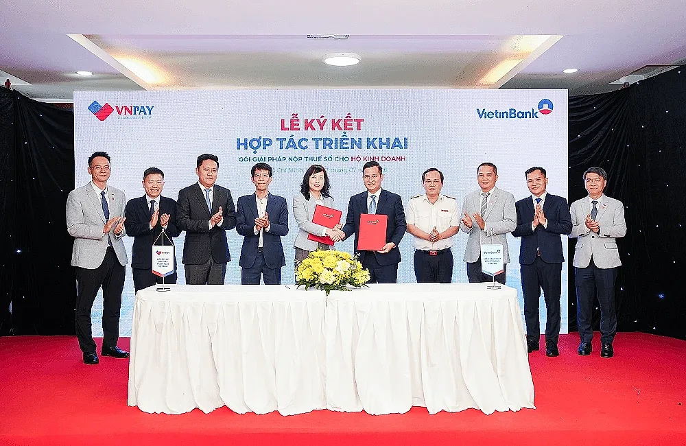 VietinBank và VNPAY hợp tác triển khai Bộ giải pháp Nộp thuế số, đồng hành cùng hộ kinh doanh chuyển đổi số
