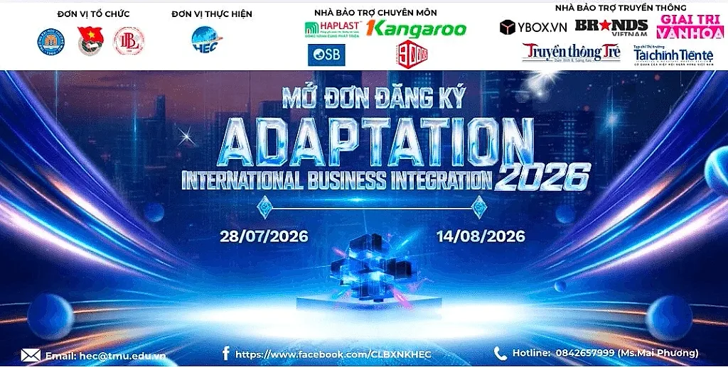 International Business Integration 2026 chính thức khởi động với chủ đề “Adaptation”