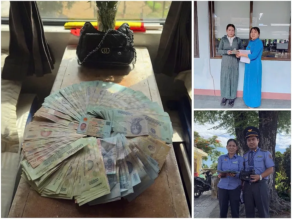 Nữ hành khách nhận lại gần 90 triệu đồng bỏ quên trên tàu SE9