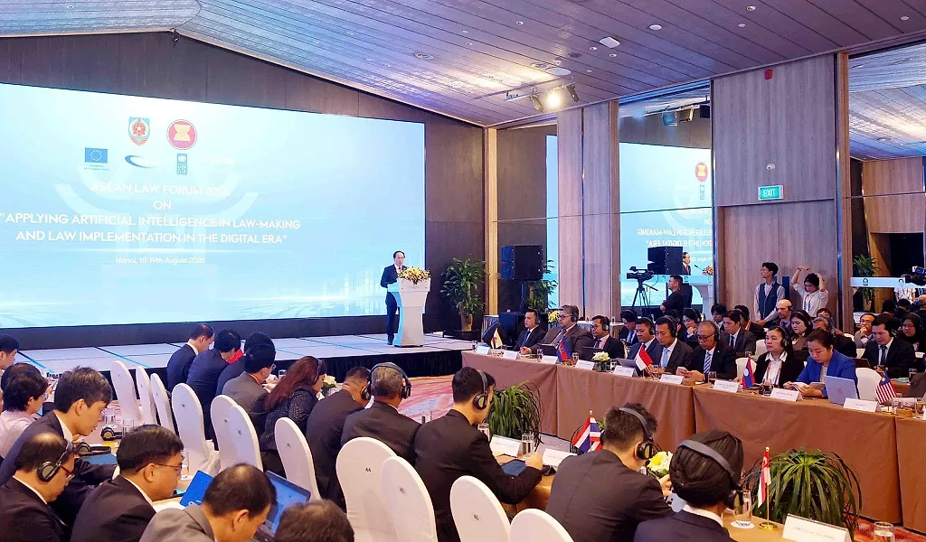 Diễn đàn Pháp luật ASEAN: AI đặt ra những yêu cầu mới đối với việc bảo đảm công lý, pháp quyền và quản trị