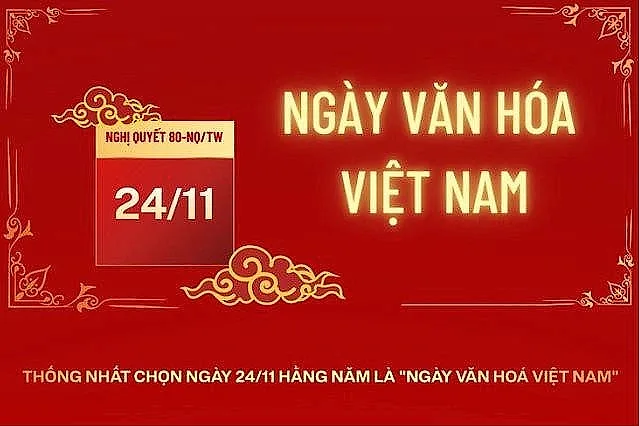 Xây dựng “Ngày Văn hóa Việt Nam - 24/11” trở thành thương hiệu văn hóa quốc gia