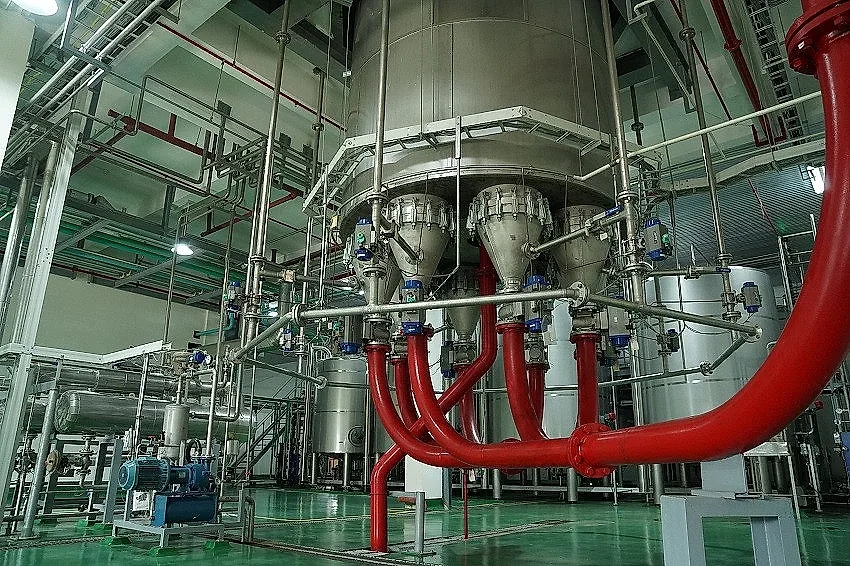 Hệ thống nhà máy chế biến cà phê hòa tan