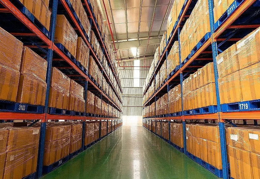 Kho trữ sản phẩm cà phê hòa tan
