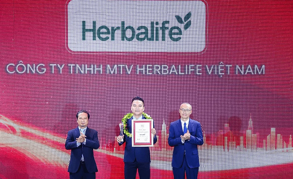 Herbalife Việt Nam 6 năm liên tiếp vào Top 10 Công ty Thực phẩm Uy tín